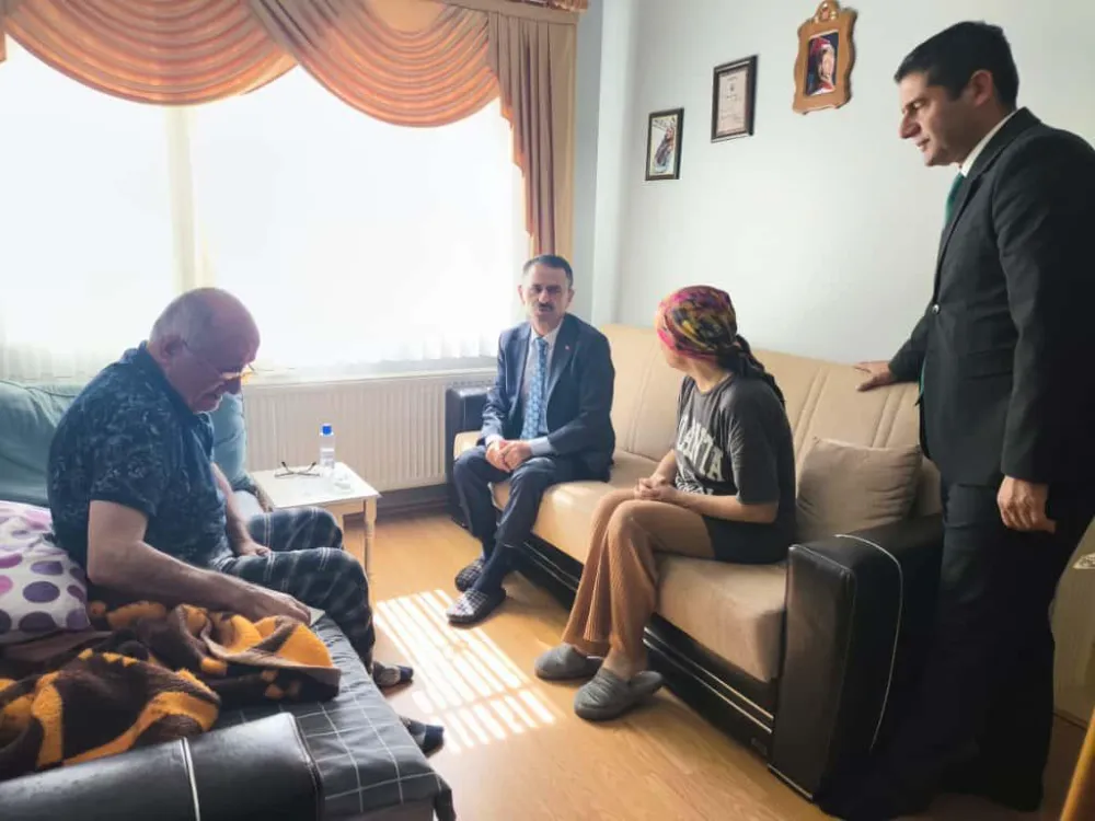   Vali Aktaş, 1 Ekim Dünya Yaşlılar Günü Sebebiyle Ziyaretlerde Bulundu