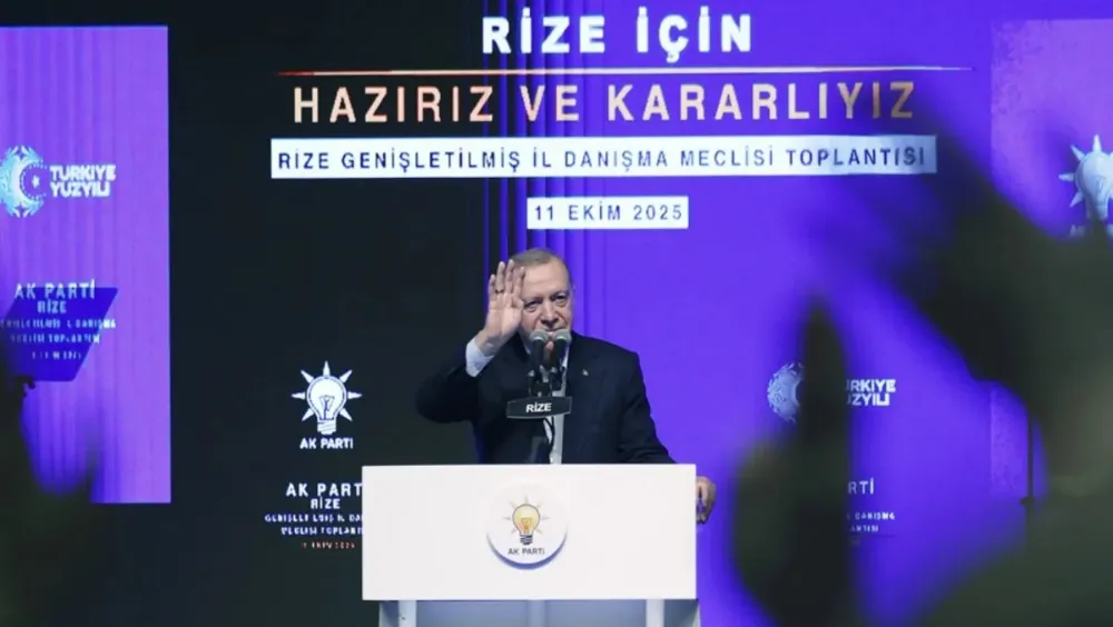 ERDOĞAN’DAN RİZE’DE “GAZZE’YE ÖNCE BEN GİDECEĞİM” MESAJI