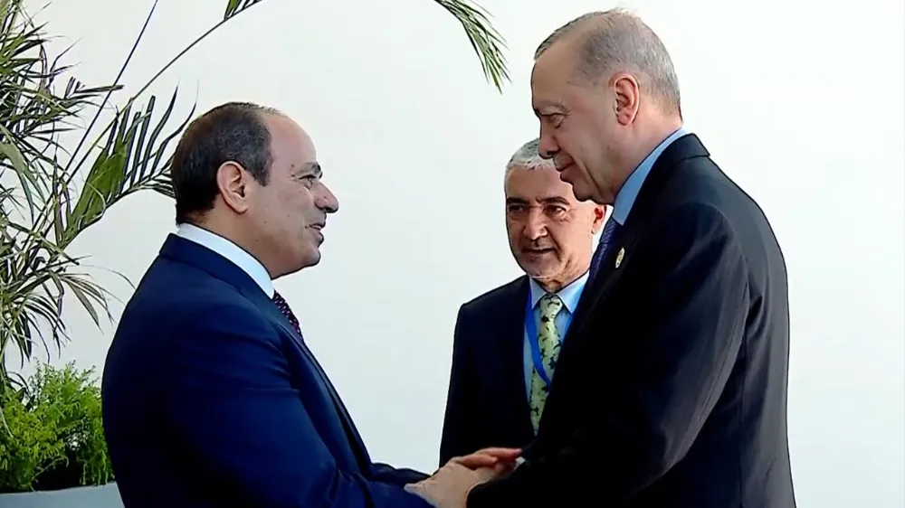 ERDOĞAN “BARIŞ İÇİN ŞARM EL-ŞEYH ZİRVESİ” İÇİN MISIR’DA