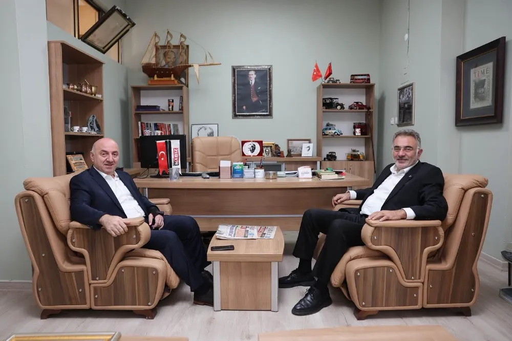 DARICA BELEDİYE BAŞKANI MUZAFFER BIYIK’TAN KOCAELİ NABIZ’A HAYIRLI OLSUN ZİYARETİ