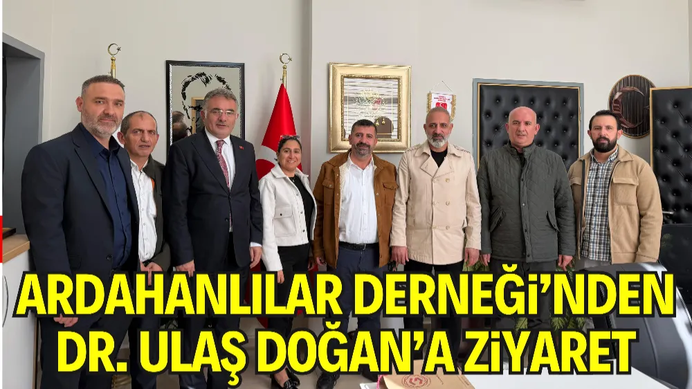 DARICA ARDAHANLILAR DERNEĞİ’NDEN İLÇE SAĞLIK MÜDÜRÜ DR. ULAŞ DOĞAN’A ANLAMLI ZİYARET
