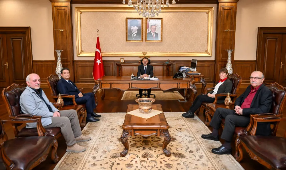 Vatan Partisi Kocaeli İl Başkanı Salih Vedat Olguntürk’ten Vali İlhami Aktaş’a Ziyaret