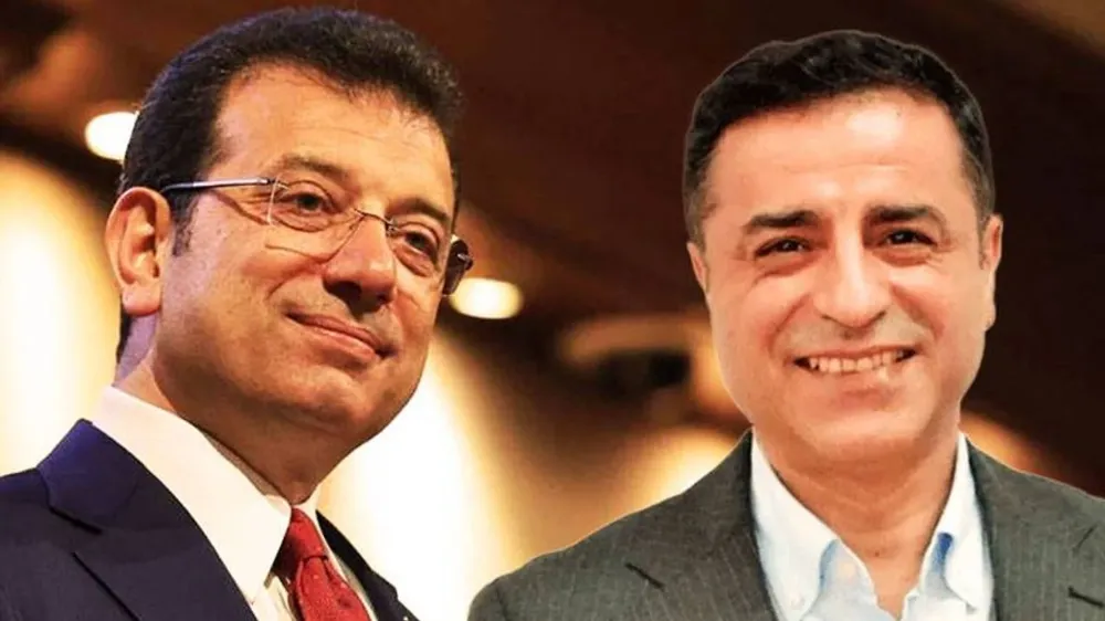 İMAMOĞLU: “DEMİRTAŞ’IN ÖZGÜRLÜĞÜ SAMİMİYETİN ÖLÇÜSÜDÜR”