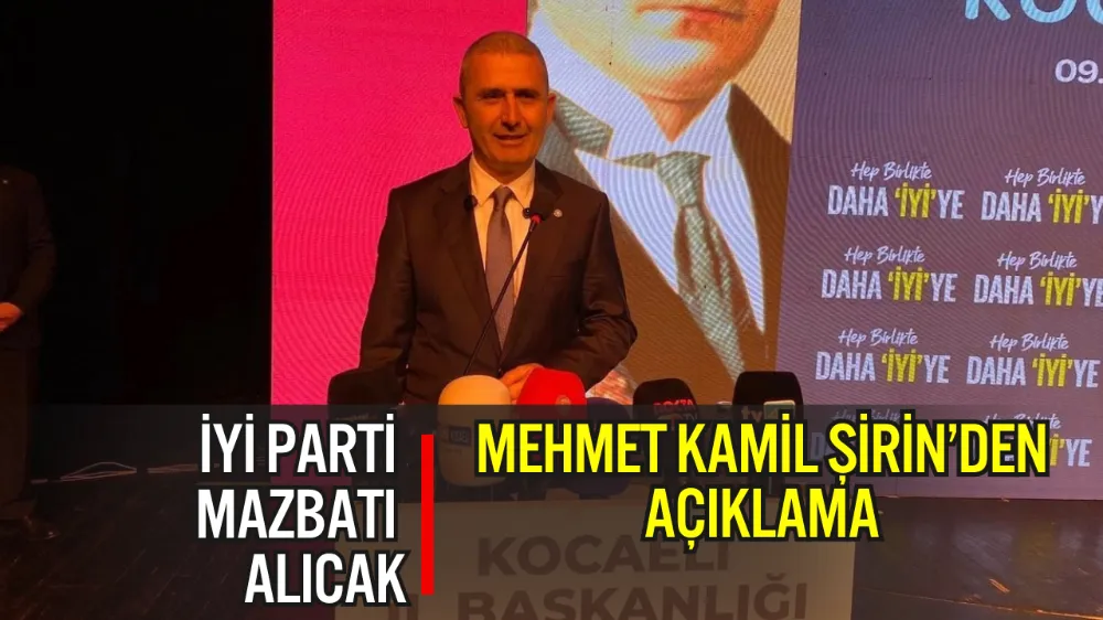 İYİ Parti Kocaeli İl yönetimi bugün mazbata alacak