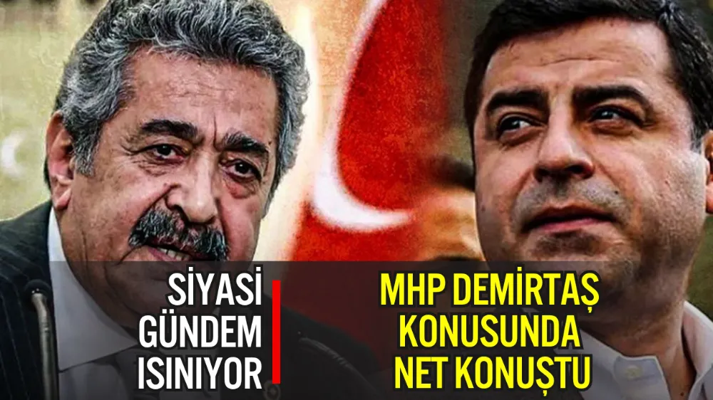 MHP’DEN DEMİRTAŞ TAHLİYESİ YORUMU: “BAŞKA SEÇENEK YOK”