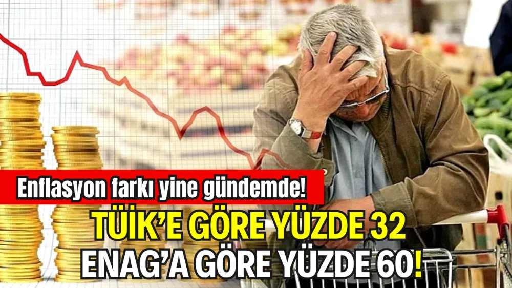 TÜİK AÇIKLADI: EKİM AYI ENFLASYONU YÜZDE 32,87 OLDU