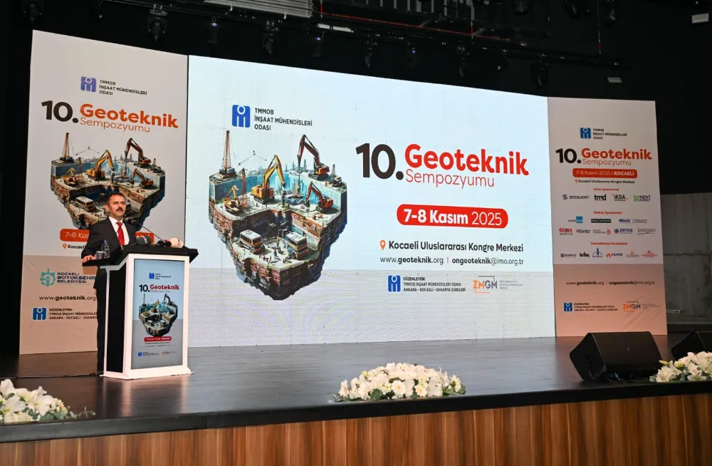 GEOTEKNİK SEMPOZYUMU’NUN 10.’SU VALİ AKTAŞ’IN KATILIMLARIYLA GERÇEKLEŞTİRİLDİ