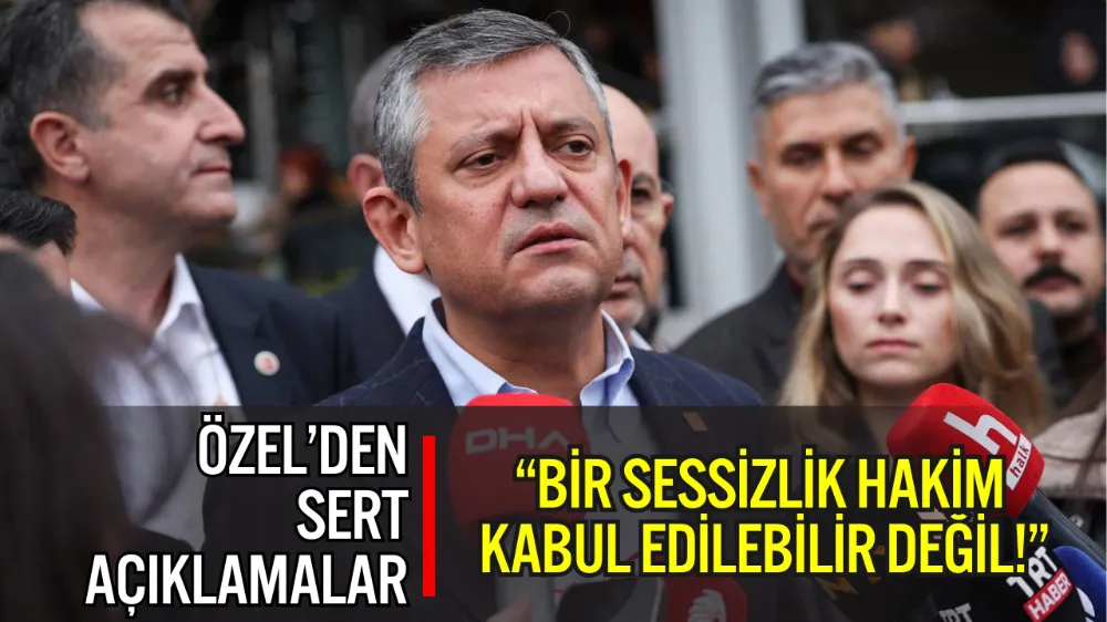 TBMM’DE ÇOCUK İSTİSMARI SKANDALI: ÖZGÜR ÖZEL: “SESSİZLİK TEPKİ ÇEKİYOR”