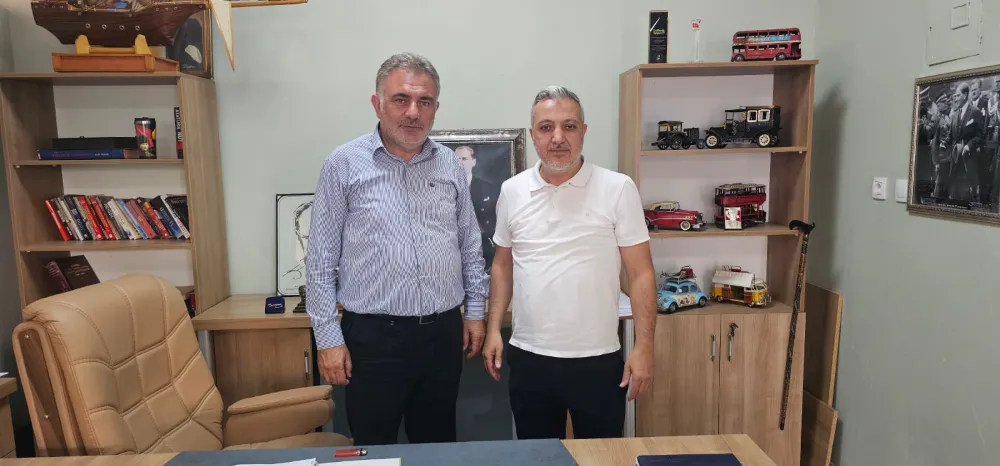  Tuncer Saltaş Gazetemizi Ziyaret Etti