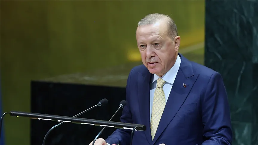 CUMHURBAŞKANI ERDOĞAN’DAN KÜRESEL SİSTEME ELEŞTİRİ