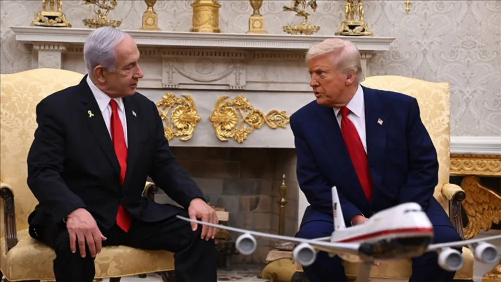 TRUMP İLE NETANYAHU BEYAZ SARAY’DA GAZZE PLANINI GÖRÜŞECEK